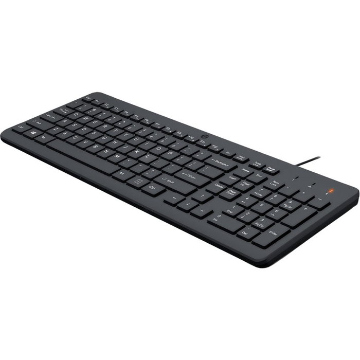 HP 150 Wired Keyboard AZERTY Negro